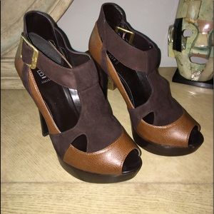 Brown Platform Heels (Micah)